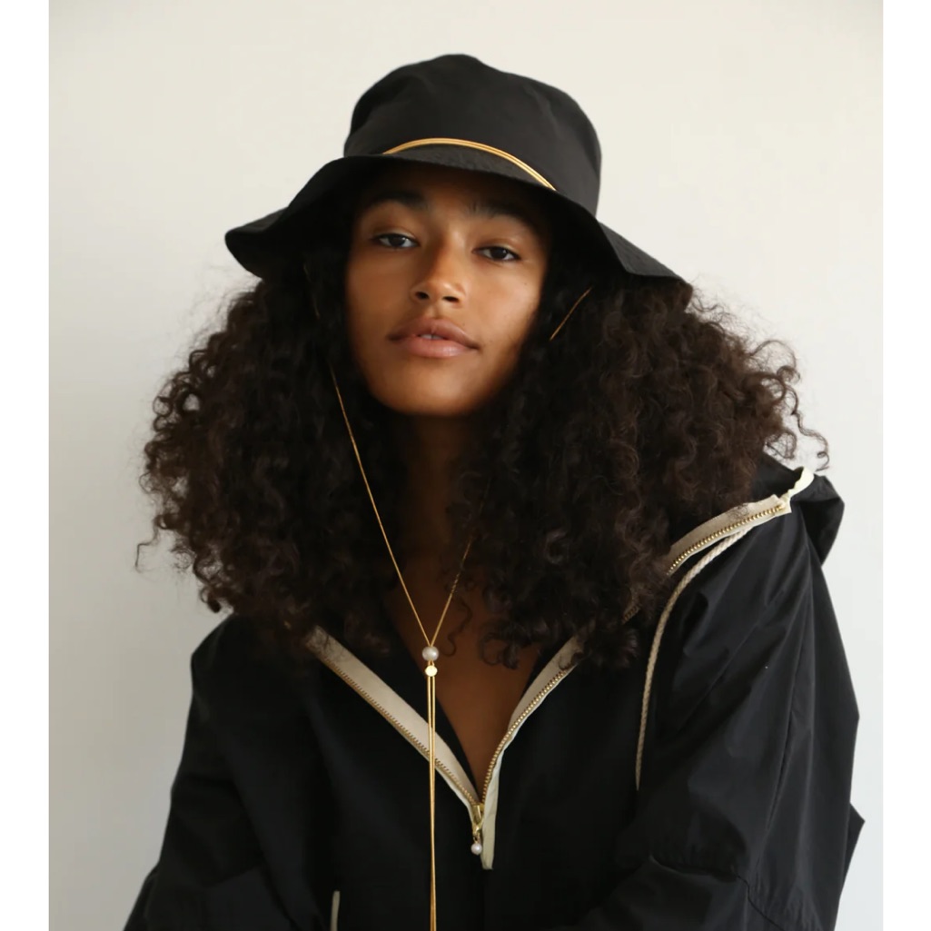 Donni Nylon Bucket Hat